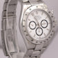 Rolex Daytona Cosmograph White ZENITH Stainless Steel A-SERIAL 40mm 16520 Watch