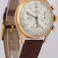 VINTAGE UNPOLISHED Breitling 788 Premier Chronograph 18K Rose Gold Leather 36mm