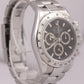 Rolex Daytona Cosmograph BLACK 40mm Stainless Steel Chronograph 116520 Watch