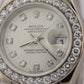 PAPERS Rolex DateJust Pearlmaster 18K Gold SILVER DIAMOND 29mm 80299 Watch BOX