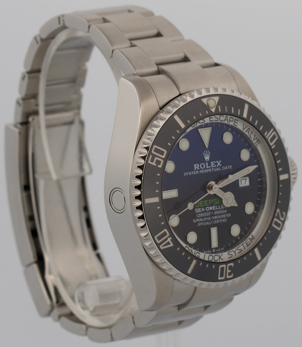 Rolex Sea-Dweller Deepsea 116660 Cameron Blue Black Stainless Ceramic 44mm Watch