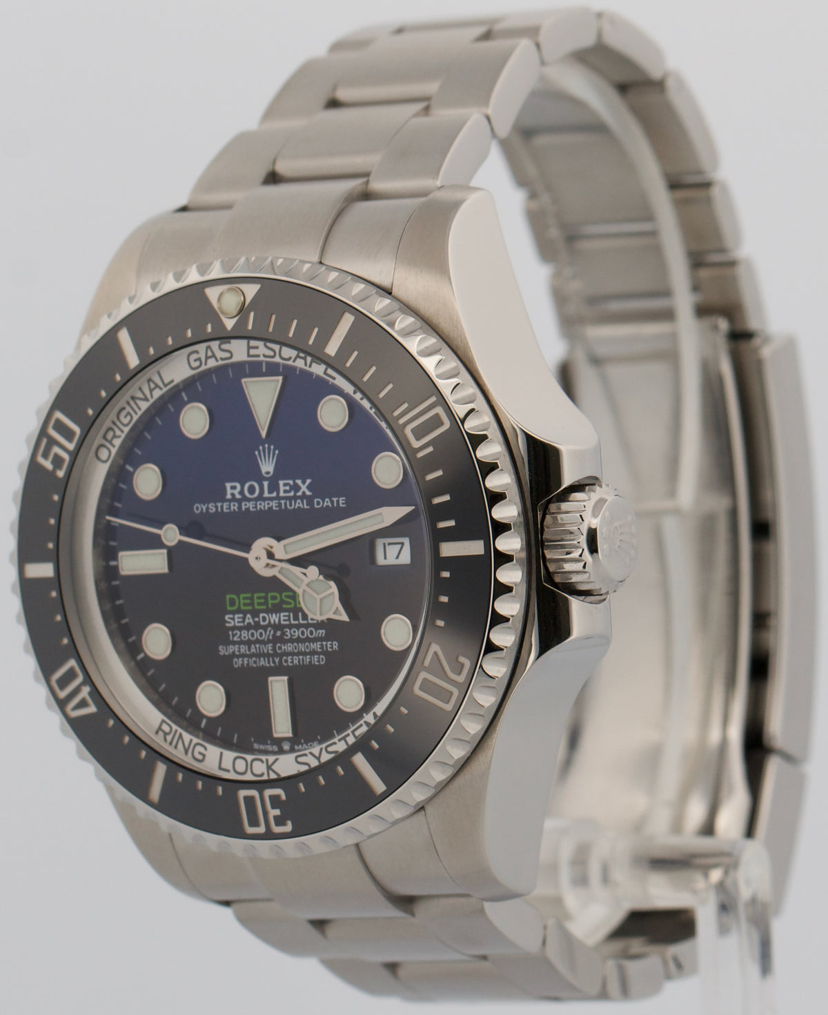 Rolex Sea-Dweller Deepsea 116660 Cameron Blue Black Stainless Ceramic 44mm Watch