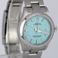 2021 PAPERS Rolex Oyster Perpetual 31 Steel TURQUOISE Blue 31mm 277200 Watch BOX