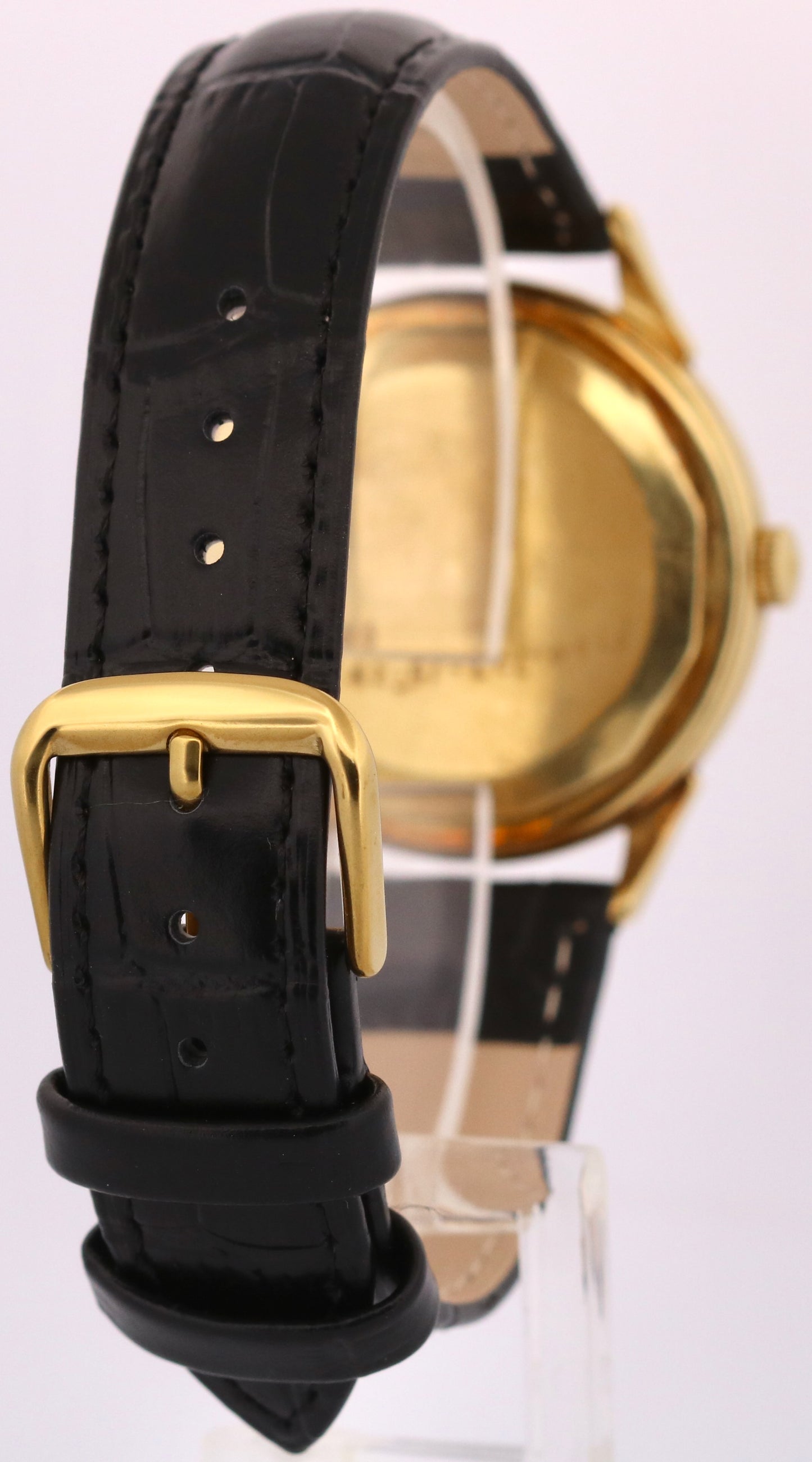 RARE VINTAGE GUBELIN Ipso Matic CLOISONNE ENAMEL FISH 35mm 18K Gold Automatic