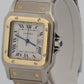 Cartier Santos Carree 2961 White Roman 18k Steel Automatic Two-Tone 29mm Box