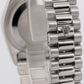 Rolex Day-Date Presidential 36mm SILVER 950 Platinum Smooth 18206 Watch BOX