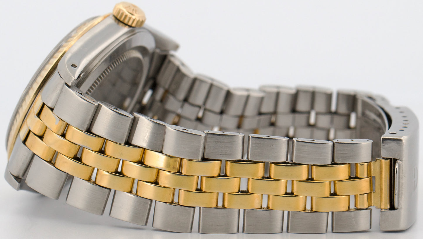 Tudor Prince Date-Day CHAMPAGNE Stainless Gold JUBILEE 94613 35mm Automatic