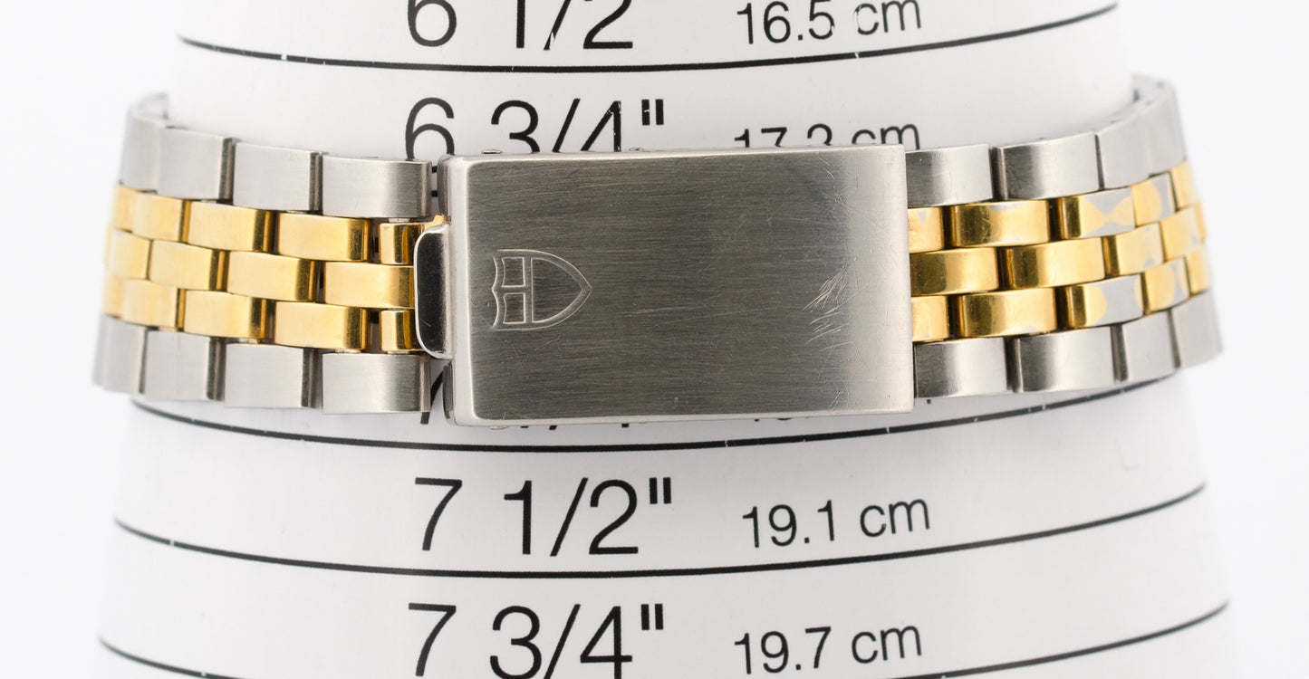 Tudor Prince Date-Day CHAMPAGNE Stainless Gold JUBILEE 94613 35mm Automatic
