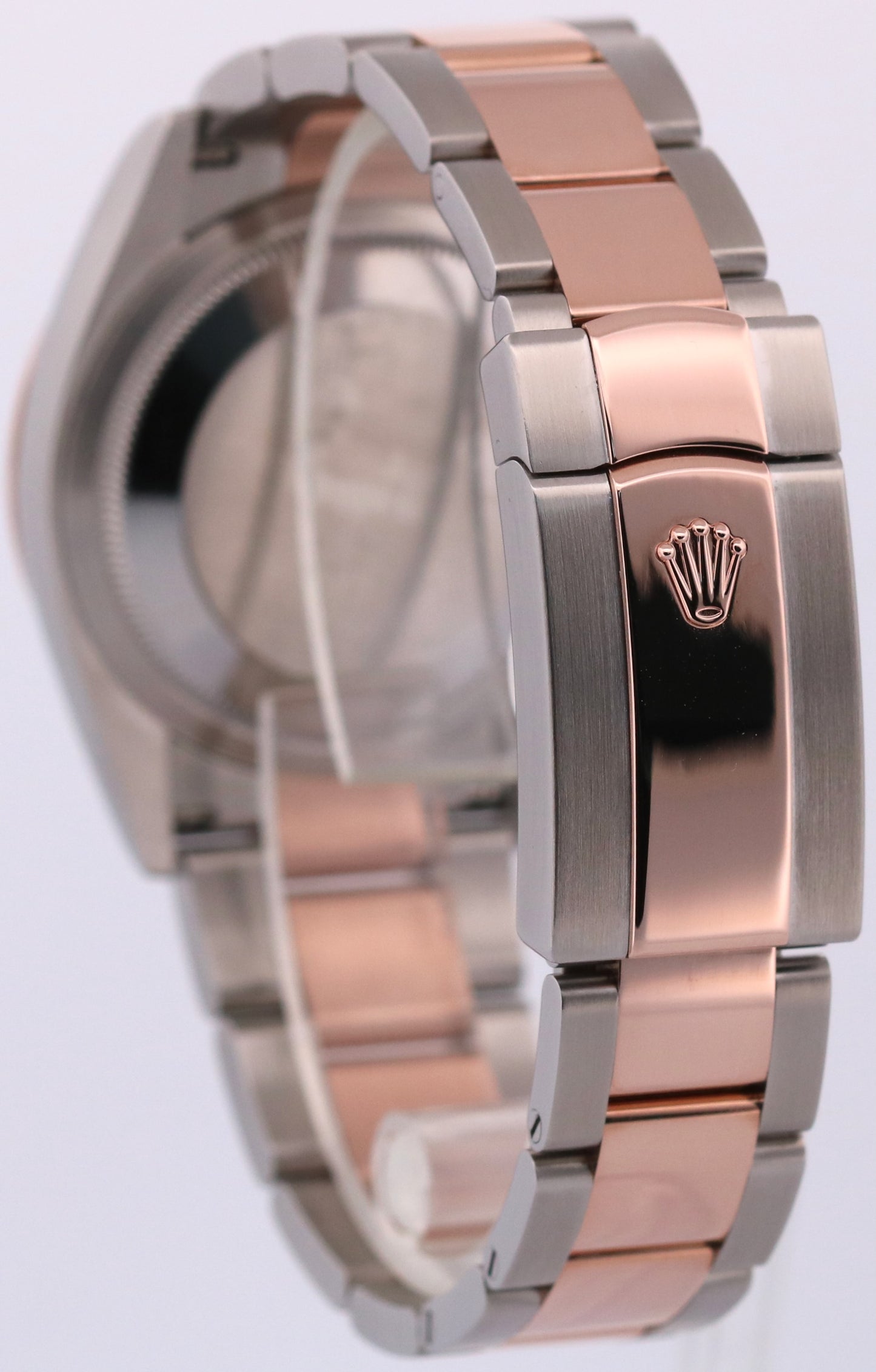 2024 PAPERS Rolex DateJust 36 WHITE 18k Rose Gold OYSTER Steel 36mm 126231 BOX