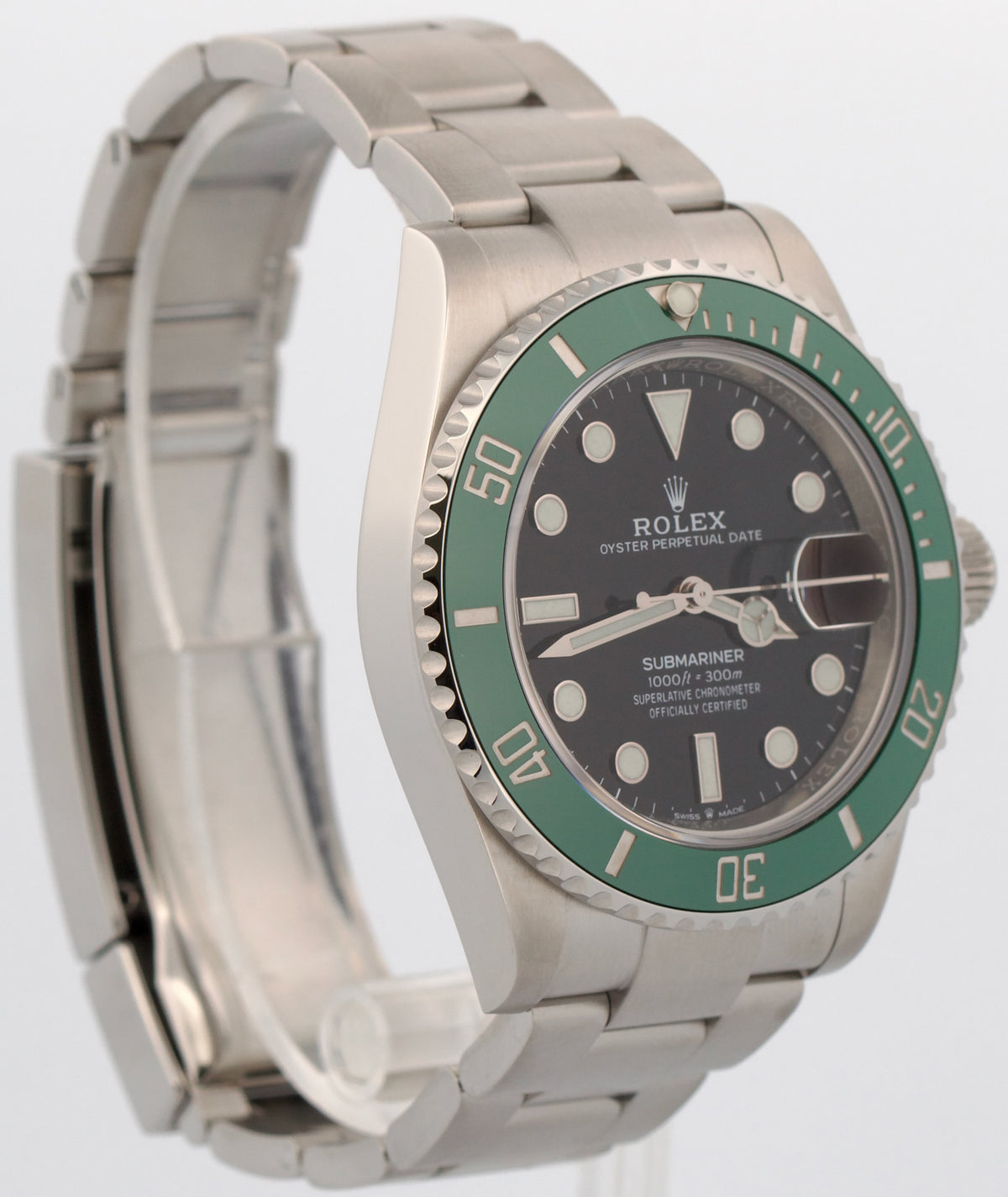 2022 Rolex Submariner 126610 LV 41mm Green Kermit Steel Ceramic Box Papers