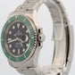 2022 Rolex Submariner 126610 LV 41mm Green Kermit Steel Ceramic Box Papers