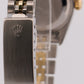 PAPERS Rolex DateJust 26mm WHITE ROMAN Two-Tone 18K JUBILEE Steel 69163 BOX