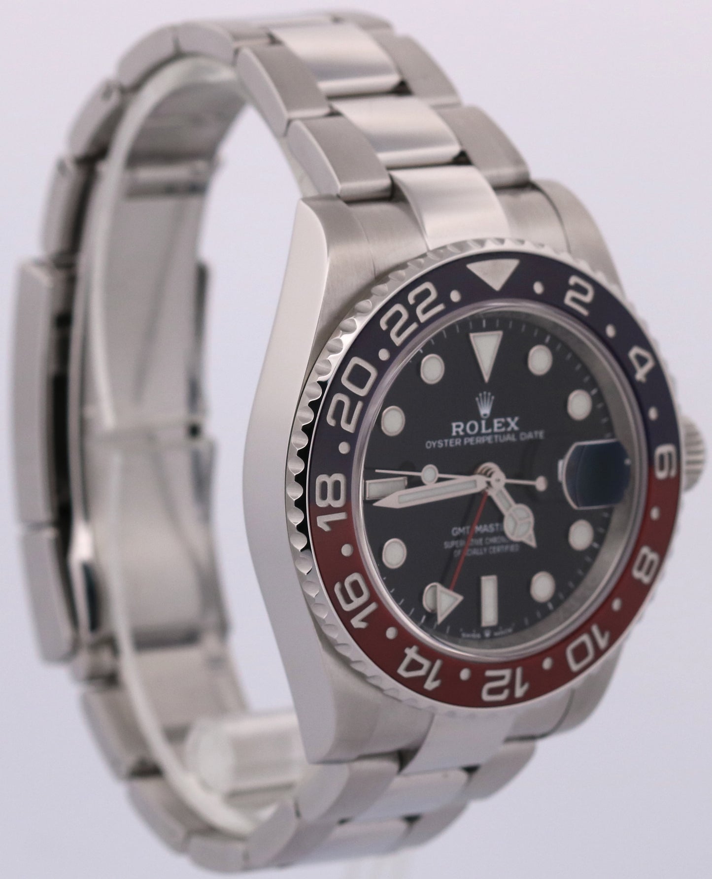 2026 RSC PAPERS Rolex GMT-Master II PEPSI Blue Red OYSTER 40mm 126710 BLRO BOX