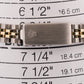 PAPERS Rolex DateJust 26mm WHITE ROMAN Two-Tone 18K JUBILEE Steel 69163 BOX