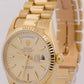 Rolex Day-Date President 36mm SILVERED CHAMPAGNE TAPESTRY 18K Gold 18238 BOX