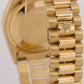 Rolex Day-Date President 36mm SILVERED CHAMPAGNE TAPESTRY 18K Gold 18238 BOX