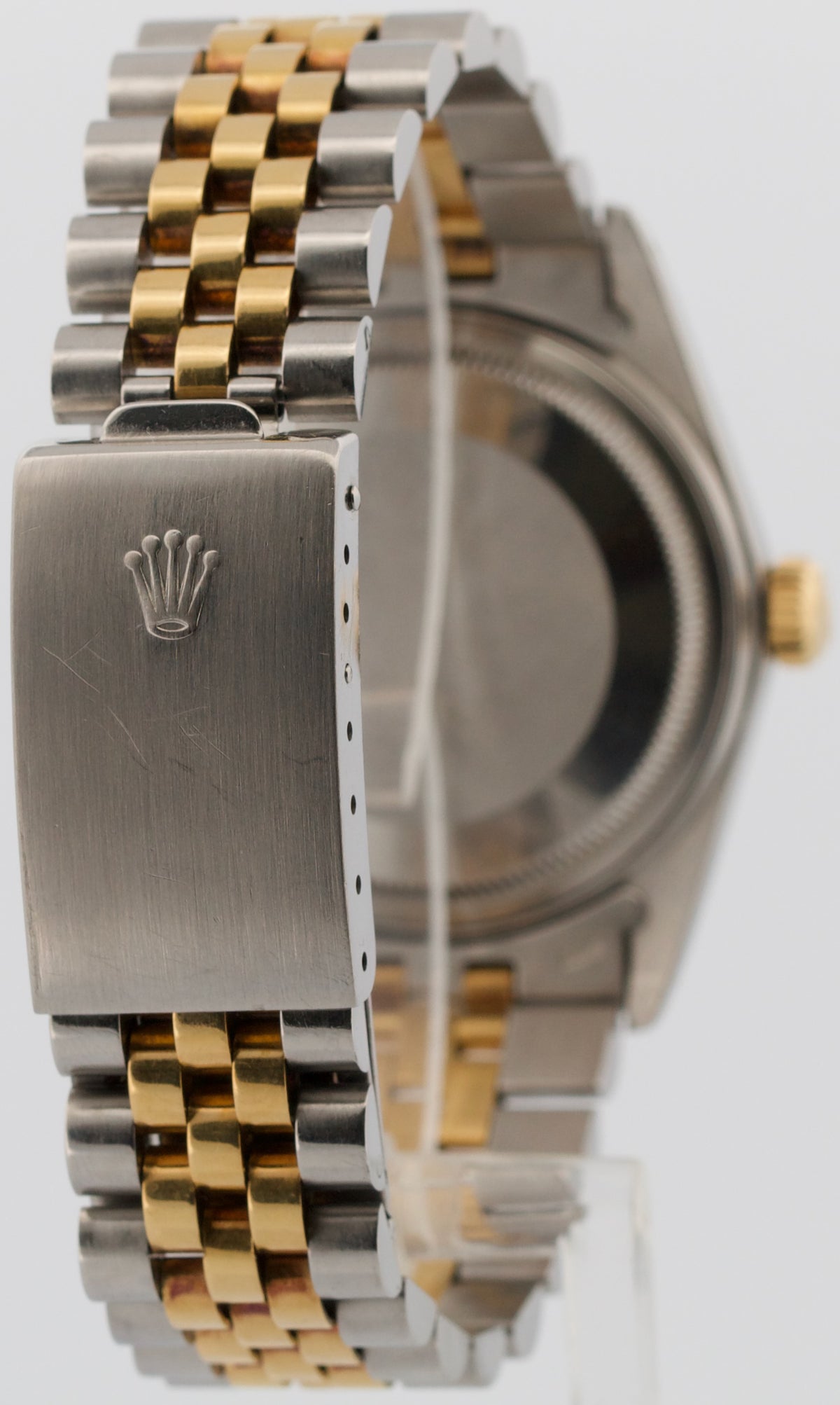 1984 Rolex DateJust 16013 Champagne Two-Tone 18K Gold Steel Jubilee RSC 36mm