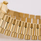 Rolex Day-Date President 36mm SILVERED CHAMPAGNE TAPESTRY 18K Gold 18238 BOX
