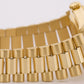 Rolex Day-Date President 36mm SILVERED CHAMPAGNE TAPESTRY 18K Gold 18238 BOX