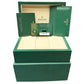 MAY 2026 PAPERS Rolex DateJust Steel Green 36mm 126234 Fluted Watch BOX