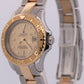 2003 PAPERS Ladies Rolex Yacht-Master 29mm CHAMPAGNE 169623 18K Gold Steel BOX