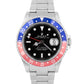 PAPERS Rolex GMT-Master II PEPSI Rectangle Blue Red NO-HOLES 40mm 16710 B+P