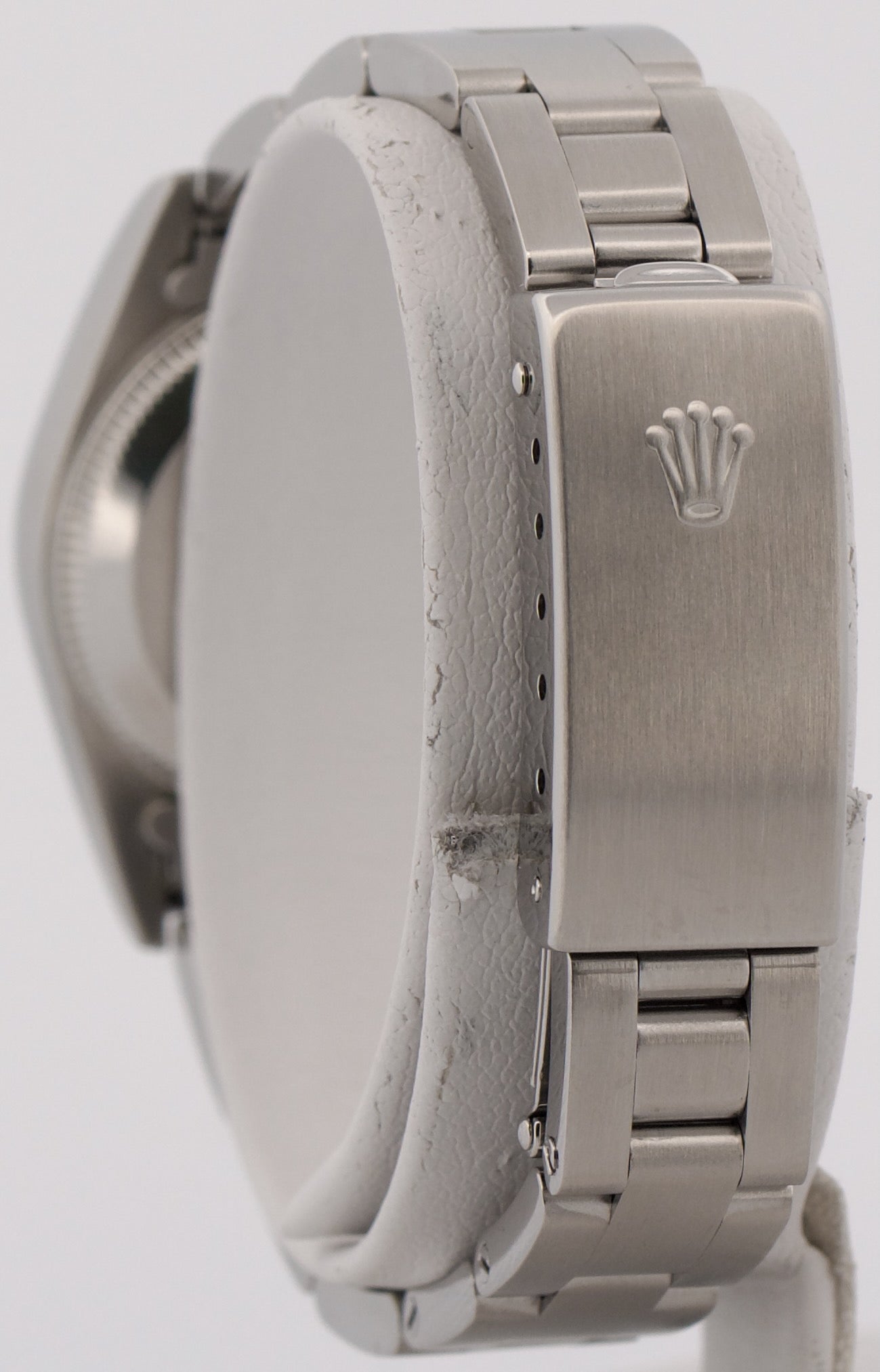 1999 Rolex Oyster Perpetual 24mm PINK 3-6-9 Steel NO-HOLES Oyster Smooth 76080