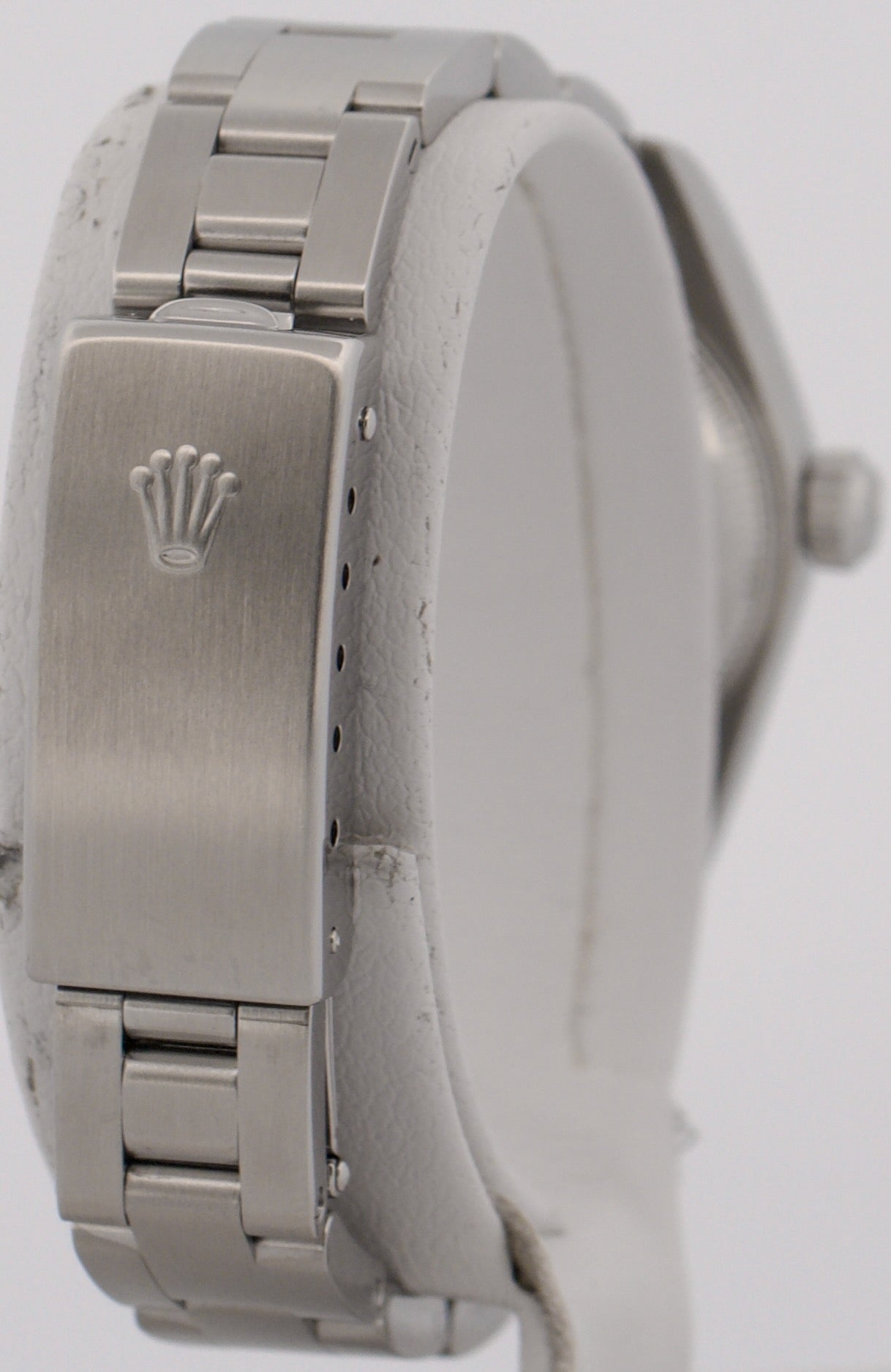 1999 Rolex Oyster Perpetual 24mm PINK 3-6-9 Steel NO-HOLES Oyster Smooth 76080