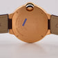 Ladies Cartier Ballon Bleu 18K Rose Gold 33mm Leather Automatic 3682 W6920097