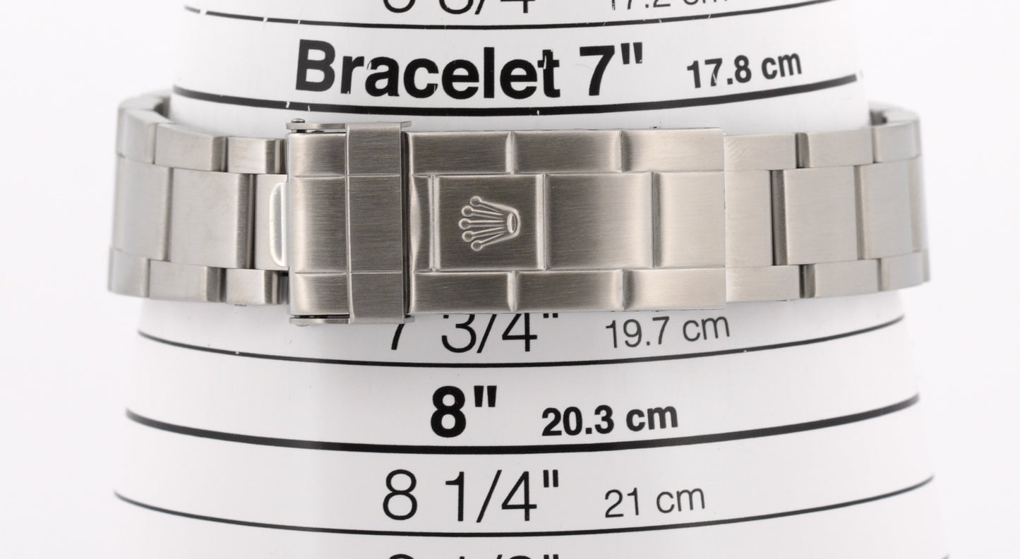 Rolex Submariner Date BLACK Stainless Steel 40mm NO-HOLES Oyster Watch 16610 T