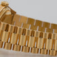 1986 Rolex Day-Date President 18038 Black Fluted 18K Yellow Gold 36mm Watch