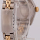 1974 Rolex Date 26mm CHAMPAGNE 18K Yellow Gold Steel Fluted JUBILEE 6917 Watch