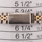 1974 Rolex Date 26mm CHAMPAGNE 18K Yellow Gold Steel Fluted JUBILEE 6917 Watch