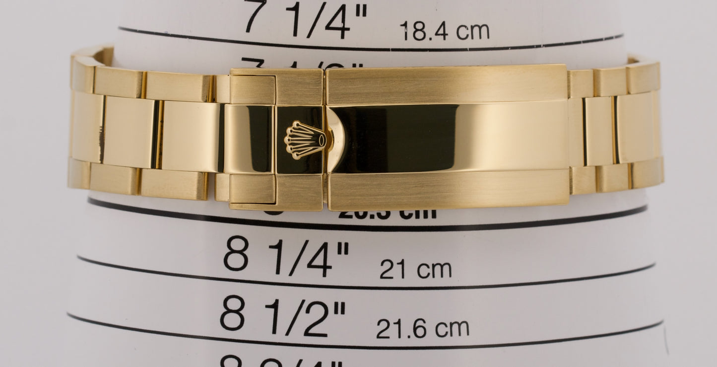 2023 PAPERS Rolex Submariner Date 41 BLUE 18K Yellow Gold 41mm 126618 LB BOX