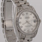 2019 PAPERS Rolex DateJust President 31mm SILVER DIAMOND 18K Gold 178159 BOX
