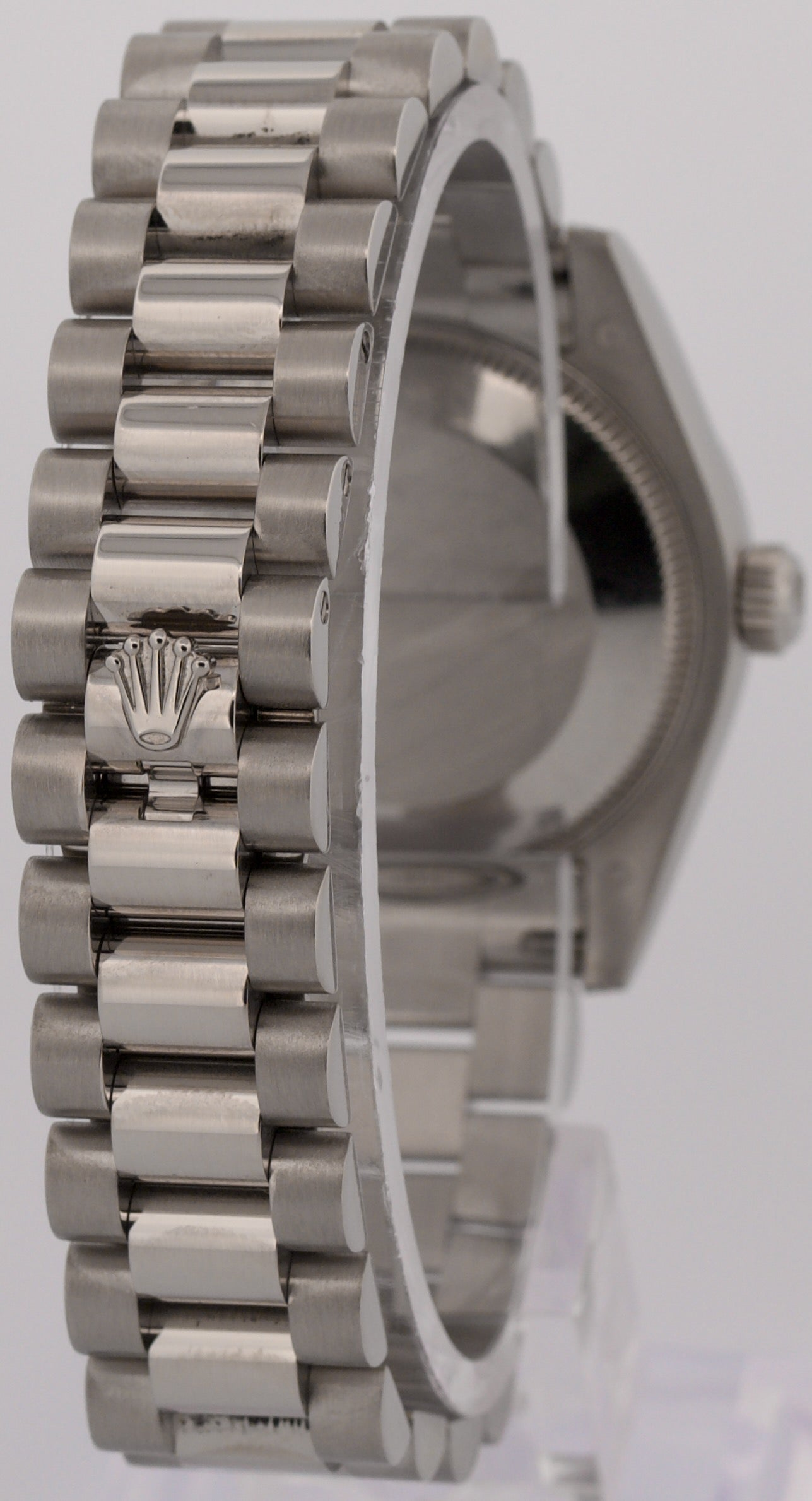 2019 PAPERS Rolex DateJust President 31mm SILVER DIAMOND 18K Gold 178159 BOX