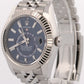 2024 PAPERS Rolex Sky-Dweller BLUE 42mm Steel 18K Gold JUBILEE Watch 336934 BOX