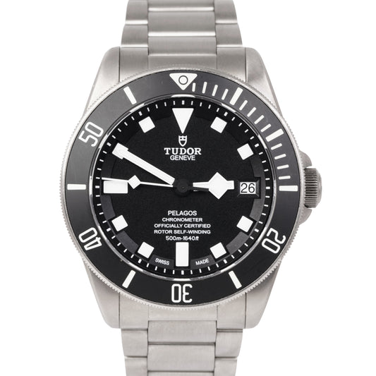 2025 Service Tudor Pelagos Titanium 42mm Black Date Dive Automatic 25600TN BOX