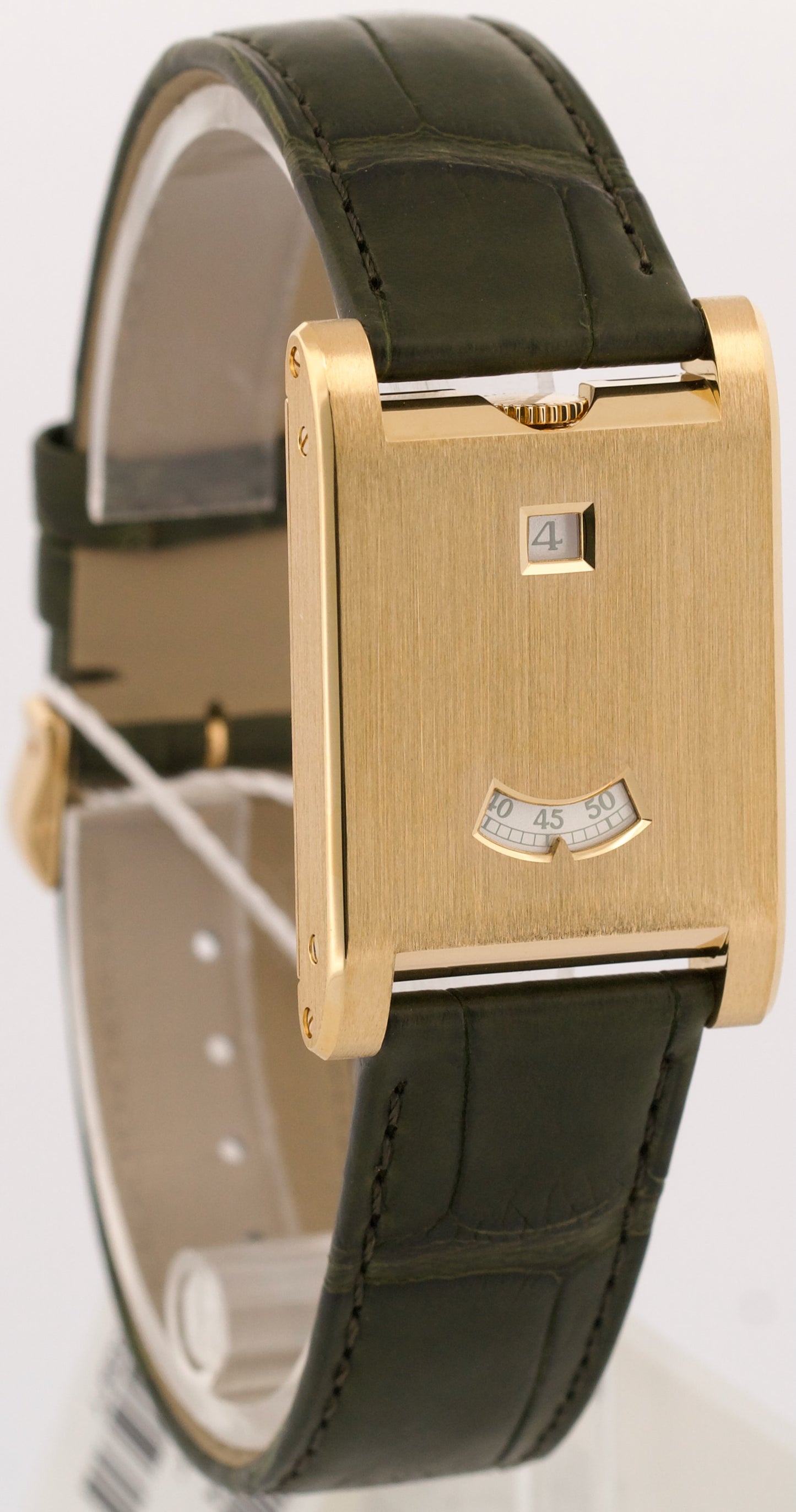 NEW 2026 PAPERS Cartier Tank à Guichets 18K YELLOW GOLD 25mm WGTA0234 4580 BOX