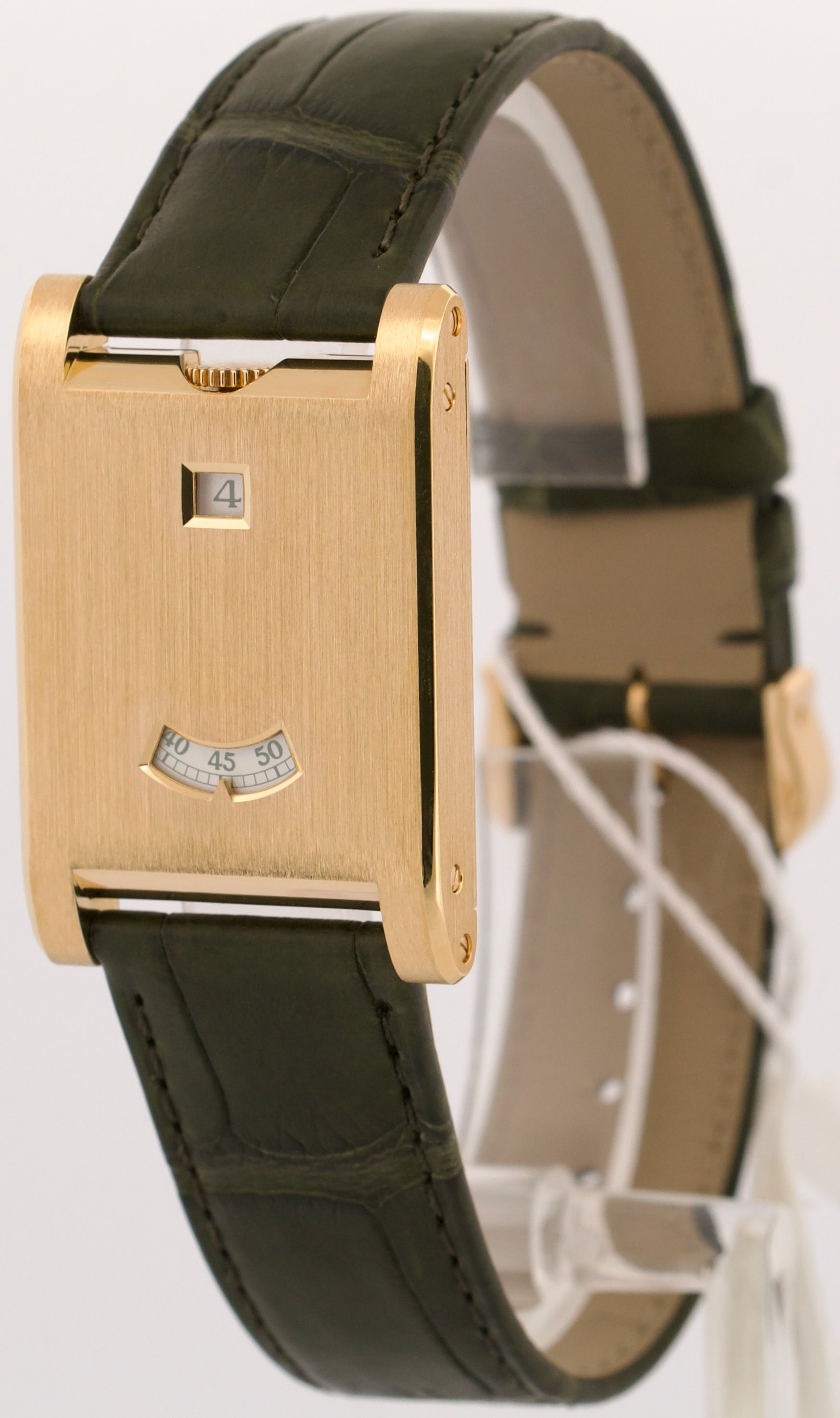 NEW 2026 PAPERS Cartier Tank à Guichets 18K YELLOW GOLD 25mm