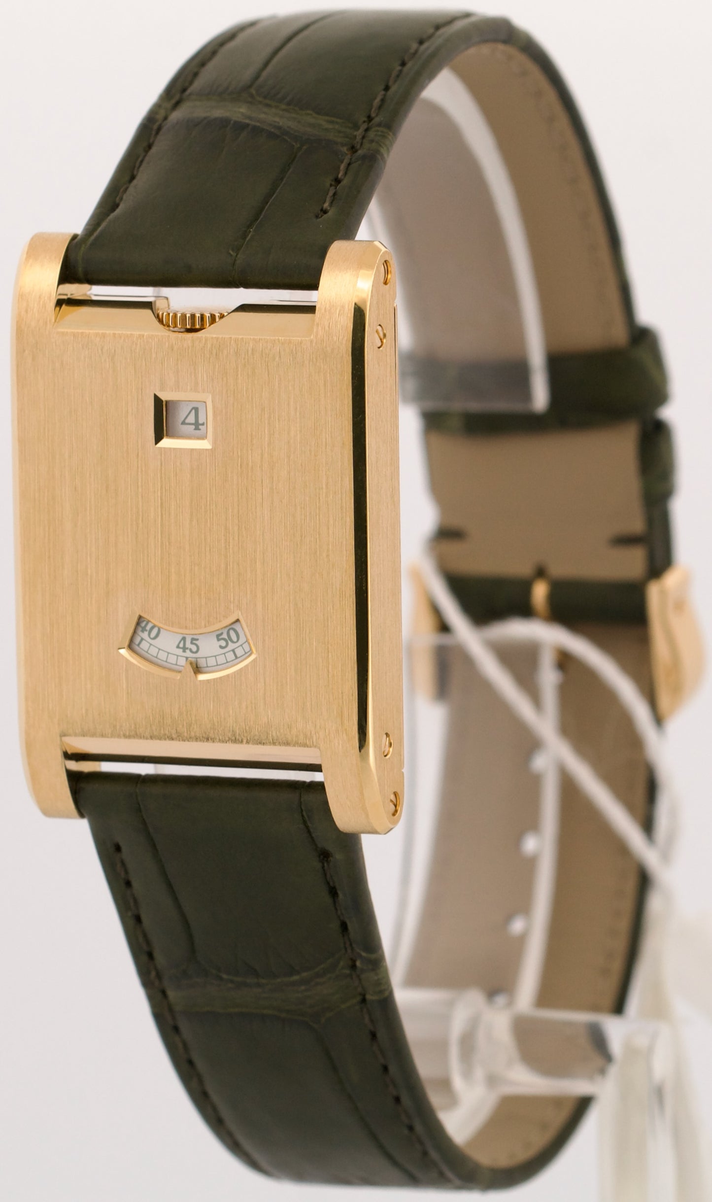 NEW 2026 PAPERS Cartier Tank à Guichets 18K YELLOW GOLD 25mm WGTA0234 4580 BOX