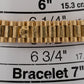 Rolex DateJust President 69278 Champagne Diamond Bark 26mm 18K Yellow Gold Watch