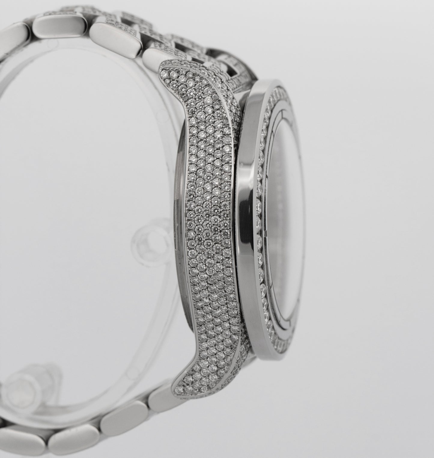 Breitling Super Avenger DIAMOND Chronograph 48mm Steel Watch A13370 BOX