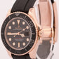MAR. 2026 RSC PAPERS Rolex Yacht-Master 18K Rose Gold Oysterflex 37mm 268655 BOX