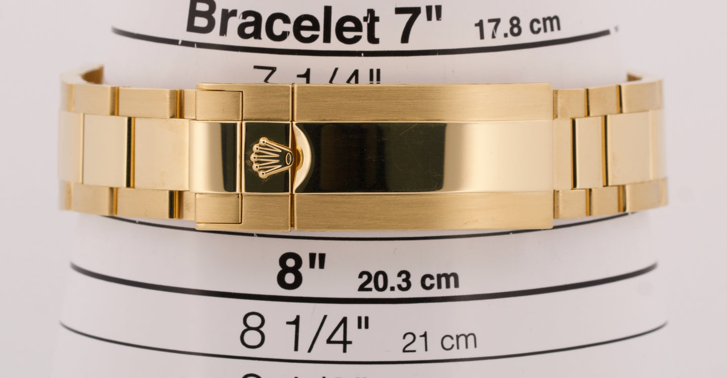 2022 PAPERS Rolex Submariner Date 41 BLUE 18K Yellow Gold 41mm 126618 LB BOX