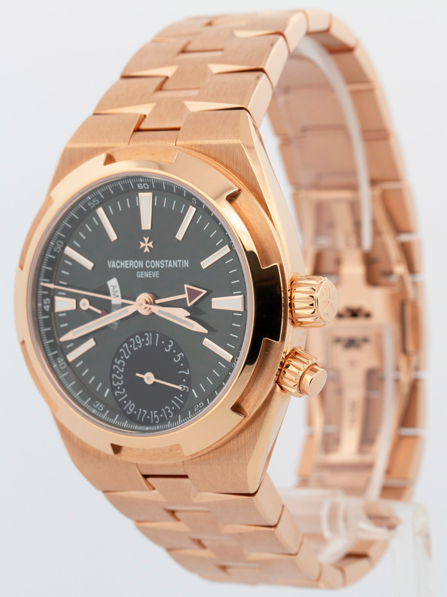 NEW 2024 PAPERS Vacheron Constantin Overseas Green 41mm Rose Gold 7920V/210R BOX