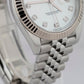 MINT Rolex DateJust 41mm MOP DIAMOND JUBILEE Stainless Gold Watch 126334 B+P