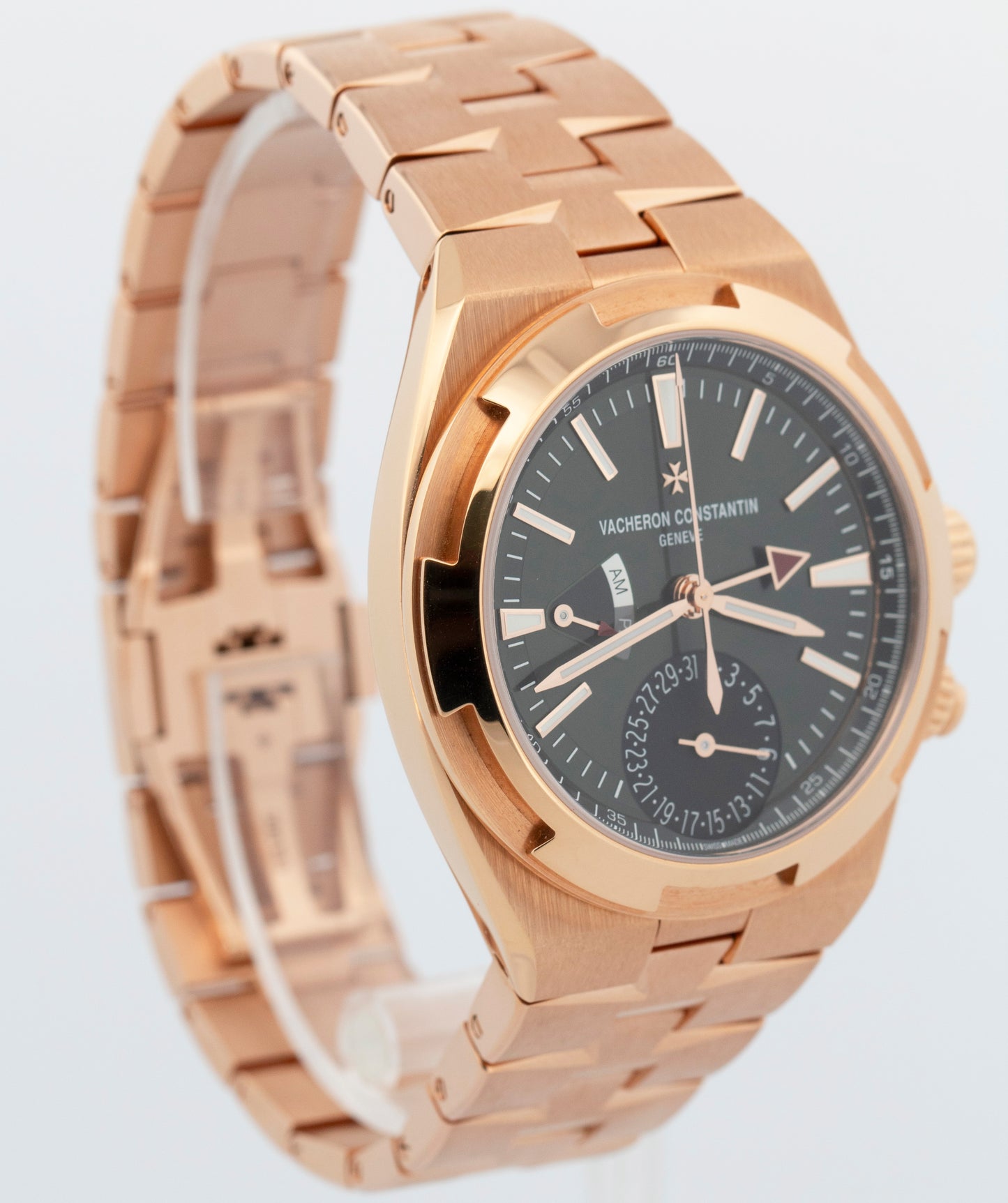 NEW 2024 PAPERS Vacheron Constantin Overseas Green 41mm Rose Gold 7920V/210R BOX