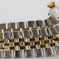1963 Rolex DateJust 1601 Champagne 18K Yellow Gold Steel Jubilee 36mm Watch
