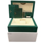 2022 PAPERS UNPOL. Rolex Oyster Perpetual Steel TURQUOISE 41mm 124300 Watch BOX